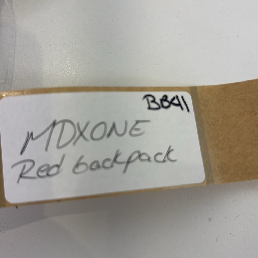 MDXONE Red Learning Backpack - Picture 9 of 9